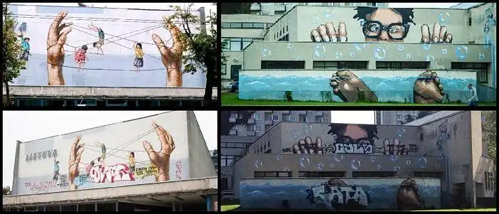 Kaip vertinate 2013m. ir 2014m. vykusio Vilnius Street Art festivalio metu sugadintus darbus? 