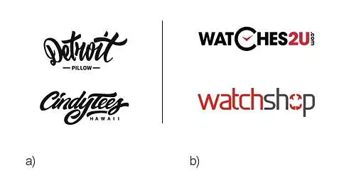 12. Kokio stiliaus logotipas laikrodžių parduotuvei tiktu labiau?
