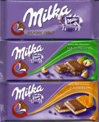 Siūloma įsigyti „Milka" 100g  šokoladą už 3.00 Lt. Įvertinkite teiginius pasirinkdami jums tinkamą nuo 1 iki 7 reikšmę.