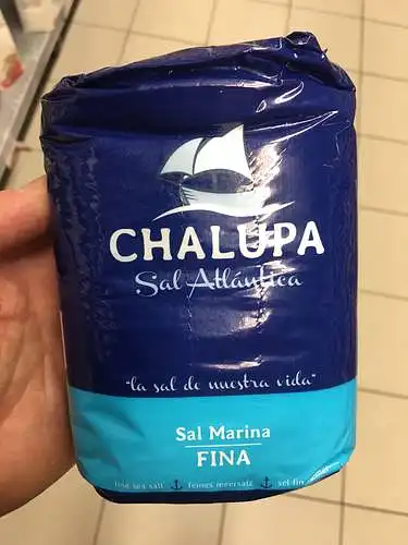 Smulki jūros druska CHALUPA 1KG