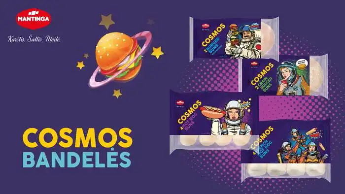 "COSMOS" produkcijos išdėstymas prekybos centruose