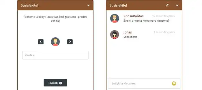 Kokiu būdu jums patogiausia gauti konsultacijas?