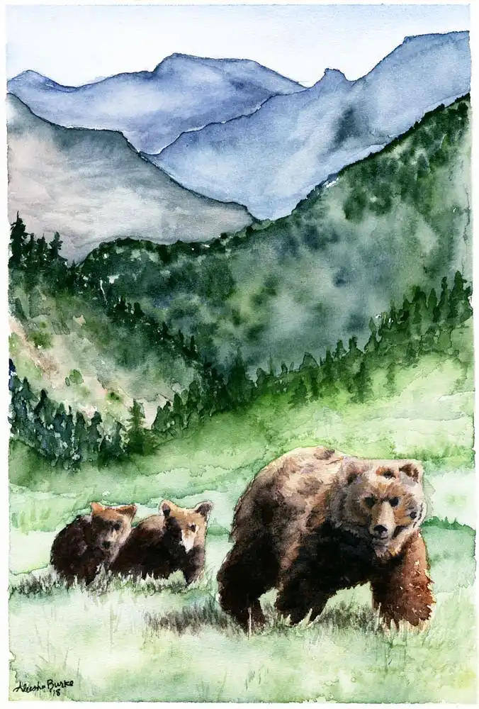 AleeshaBurkeWatercolors-akvarelinis piešinys