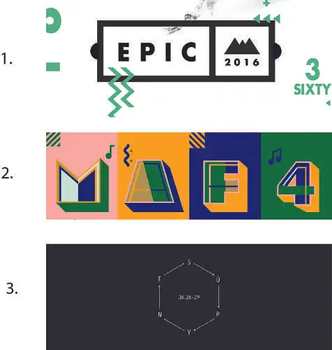 7.Kuris festivalio logotipas patraukia akį?