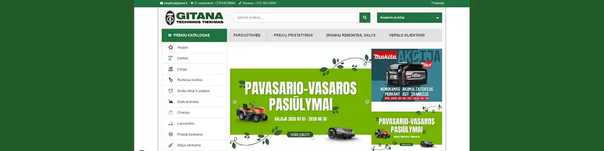 17. Įvertinkite, kiek sutinkate su šiais teiginiais apie UAB „Gitana“ internetinę svetainę 5 balų skalėje, kur 5 – visiškai sutinku, 1 – visiškai nesutinku. 
