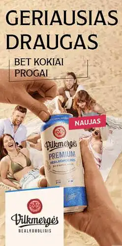 Reklama H - vertinamas tekstas: "Geriausias draugas; Bet kokiai progai"