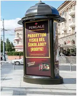 2. Ar esate pastebėję /ar Jums matyta ši prekės ženklo ,,Pergalė“ reklaminė žinutė?