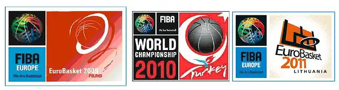 Kuris Jūsų nuomone iš triju paskutinių FIBA krepšinio čempionatų logotipas priimtiniausias?