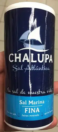 Smulki jūros druska CHALUPA 500G (su dozatorium)