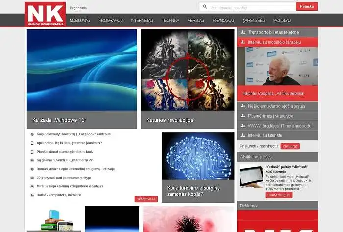 Apie ką norėtumėte skaityti technologijų portale?