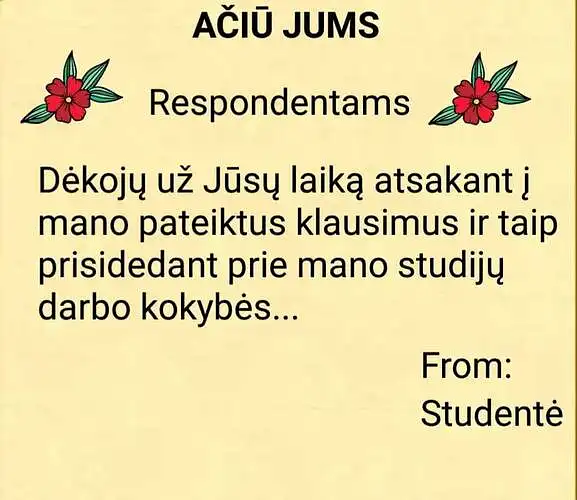 UAB " ALITA " KOKYBĖS VADYBOS SISTEMOS