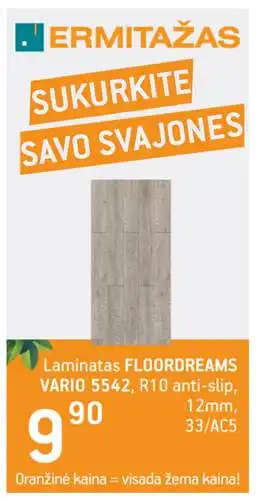 Reklama E - vertinamas tekstas: "Sukurkite savo svajones"