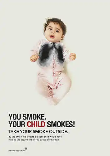 Kokius jausmus Jums sukelia reklamoje vaizduojami pažeisti žmogaus organai vartojant cigaretes?