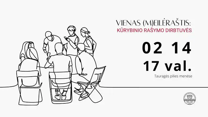 REGISTRACIJA į „Vienas (m)eilėraštis: kūrybinio rašymo dirbtuvės“