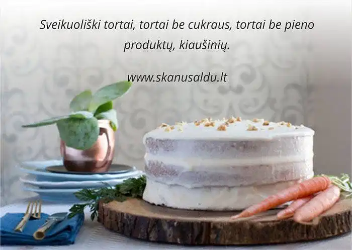 Kokį sveikuolišką tortą norėtumėte paragauti?