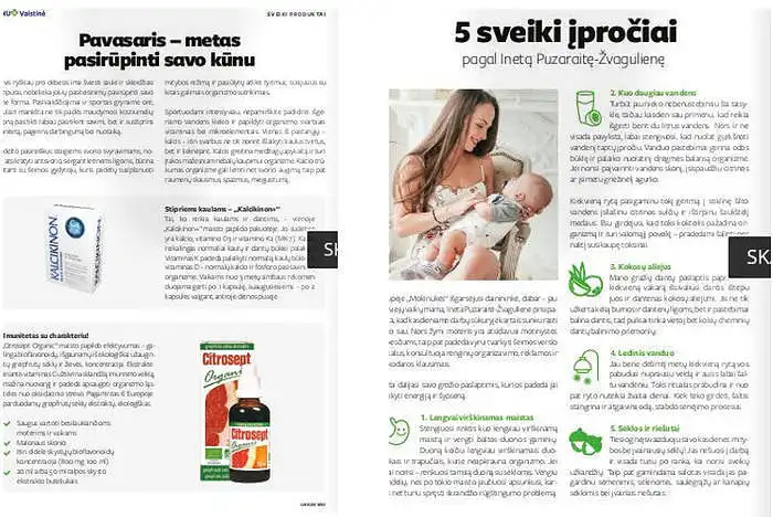 17. Įvertinkitee teiginius apie „BENU“ vaistinės leidžiamą žurnalą „Laikas sau“. Žurnale galima rasti straipsnių apie sveikatą, naudingų patarimų (žurnalo nuoroda: http://www.benu.lt/akcijos/laikas-sau/zurnalas-laikas-sau.html_). Įvertinkite teiginius skalėje nuo 1 iki 10 (1- visiškai nesutinku, 10- visiškai sutinku).