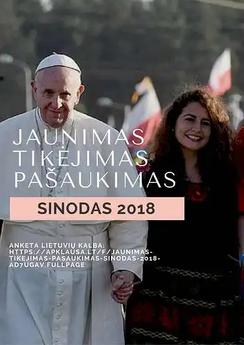 Jaunimas - Tikėjimas - Pašaukimas - SINODAS 2018