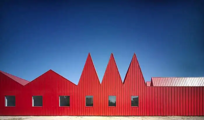 Spalvos architektūroje