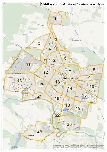 Kelionės laisvalaikio tikslais pabaigos adresas/funkcinės zonos numeris