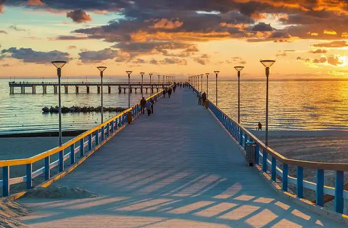Palanga (the most popular resort in Lithuania located near the Baltic sea)