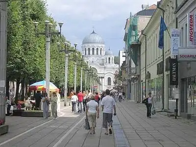 Kauno Laisvės alėja kaip laisvalaikio praleidimo vieta.