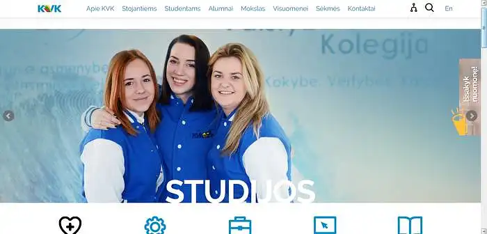 Ar jus tenkina Klaipėdos valstybinės kolegijos internetinis puslapis ? ar viską randate ko ieškote ? kokius įžvelgiate trūkumus bei privalumus šio puslapio