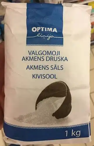 Smulki akmens druska OPTIMA 1 KG