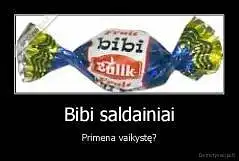 Saldainiai "Bibi" 