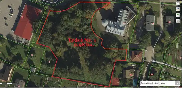 Ginkūnų skveras, (planas Nr.1)
