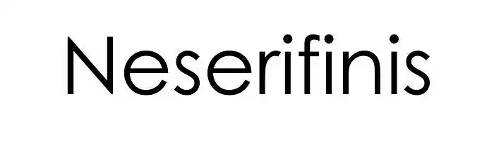 Neserifinį