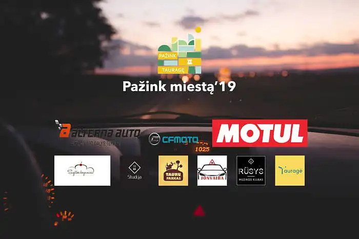 Orientacinės automobilių varžybos ,,Pažink miestą'19''