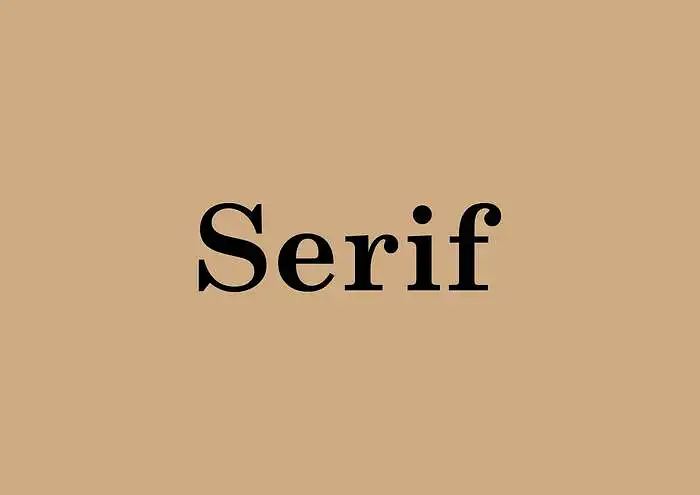 Serif