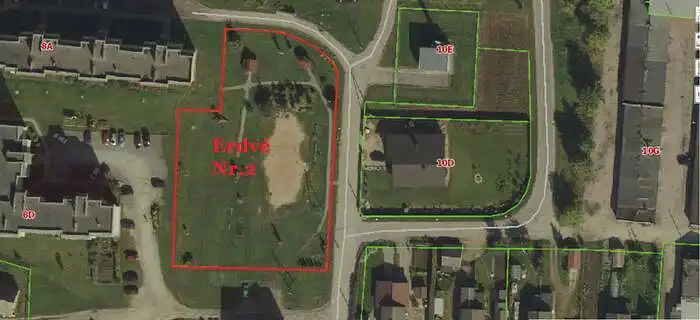 viešoji erdvė Žeimių g. akligatvyje, (planas Nr.2)