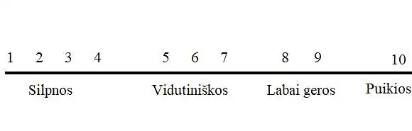 10. Kaip įvertintumėte savo kompetenciją EKG vertinime?