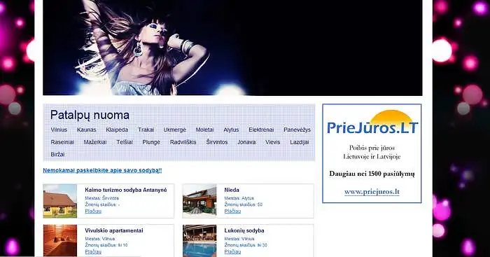 Kokie katalogai jūsų manymu turėtų būti PAGRINDINIAME puslapyje?