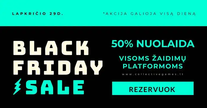 Ar patraukliai atrodo Black Friday akcija?