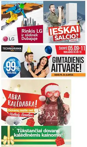Kokie šių reklamų elementai labiausiai patraukia Jūsų dėmesį?
