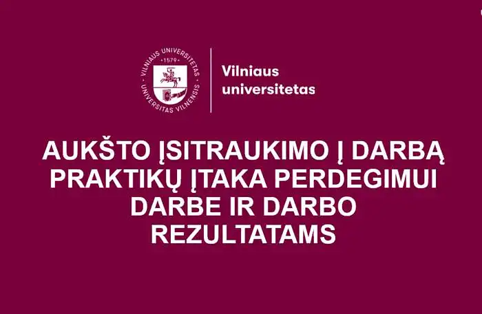 Aukšto įsitraukimo į darbą praktikų poveikis darbo rezultatams, medijuojant perdegimui darbe