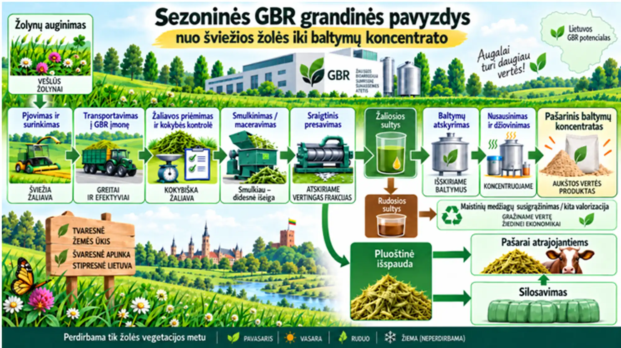 Ūkininkų pasirengimo tiekti žolinių augalų biomasę žaliajam biorafinavimui ir dalyvavimo kliūčių vertinimas 2026-II