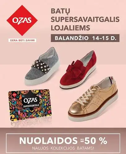 Kaip vertinate sprendimą reklamose / komunikacijoje pasitelkti Ozas lojalumo kortelę "Superkortelė" ? 