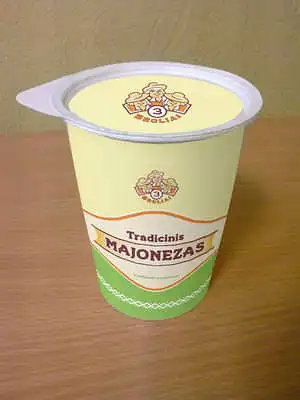 Ar pirktumete majonezo pakuote jei ji butu tokia?
