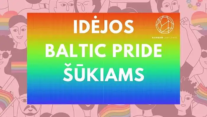 TJA šūkių Baltic Pride 2022 pasiūlymai