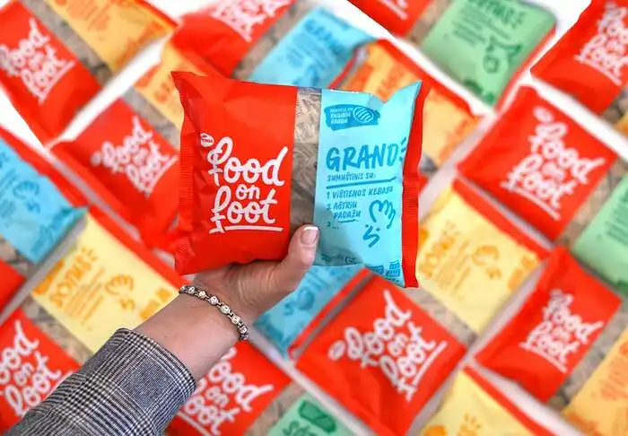 Kompanijos „Food on foot“ vartotojų lojalumo analizė.