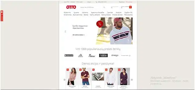 11. Ar Jums ,,OTTO“ internetinės parduotuvės svetainė atrodo patraukli?