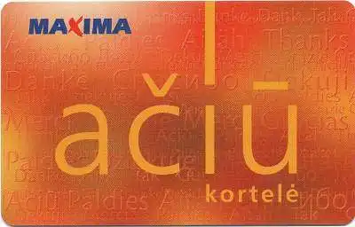 Maxima AČIŪ programa (18-25m jaunuoliams)