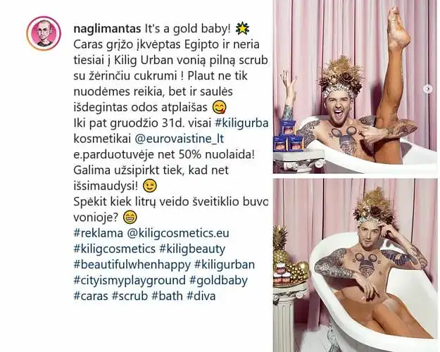 14. Įvertinkite Naglio Bieranco „Kilig“ prekinio ženklo reklamą pagal pateiktus teiginius.
