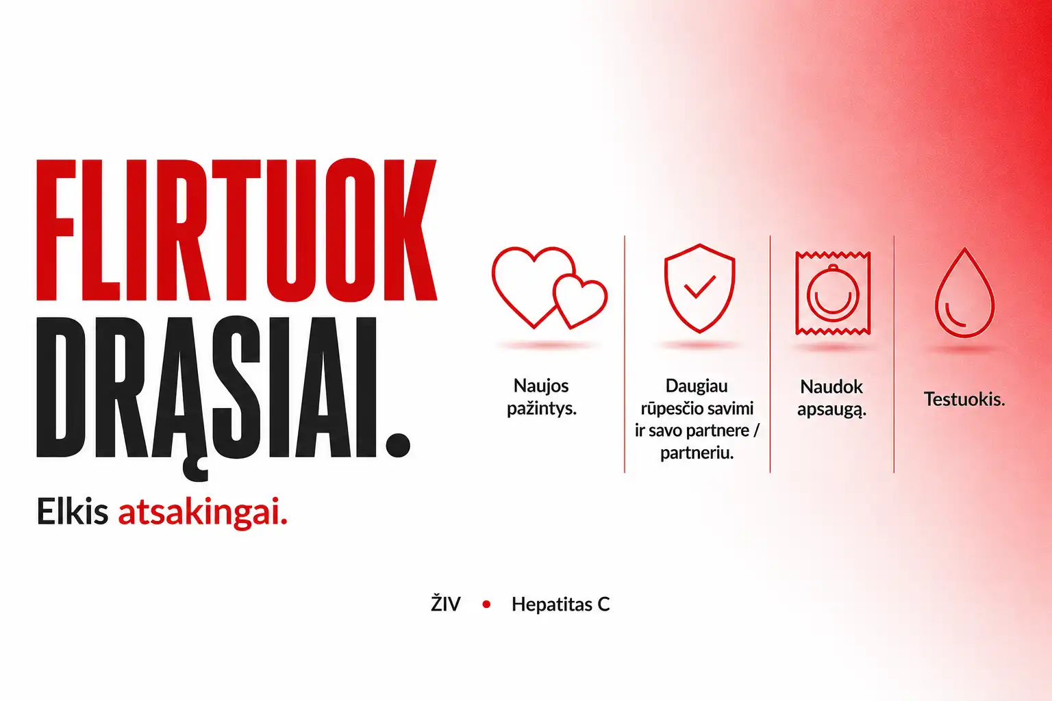 NEMOKAMAS-ANONIMINIS-KONFIDENCIALUS TESTAVIMAS nuo užkrečiamų ligų : ŽIV, HEPATITO C, SIFILIO, TBC