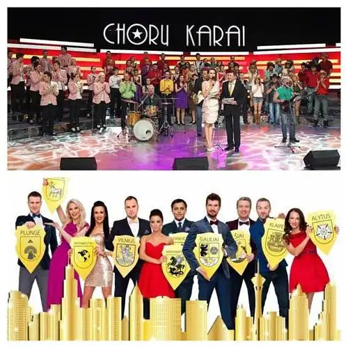 Kaip vertinate šiuo metu skirtinguose kanaluose transliuojamus „Chorų karus“ ir „Lietuvos supermiestą“? 