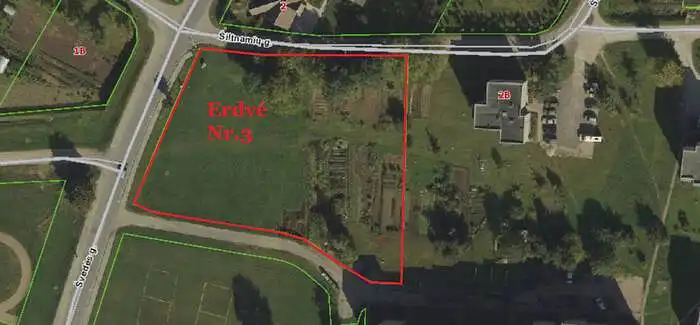 viešoji erdvė Švedės ir Šiltnamių g. kampe, (planas Nr.3)