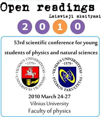 Atsiliepimas apie studentų mokslinę konferenciją "Laisvieji skaitymai 2010" (Open Readings)